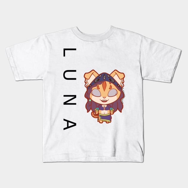 LUNA Kids T-Shirt by CrazyMeliMelo